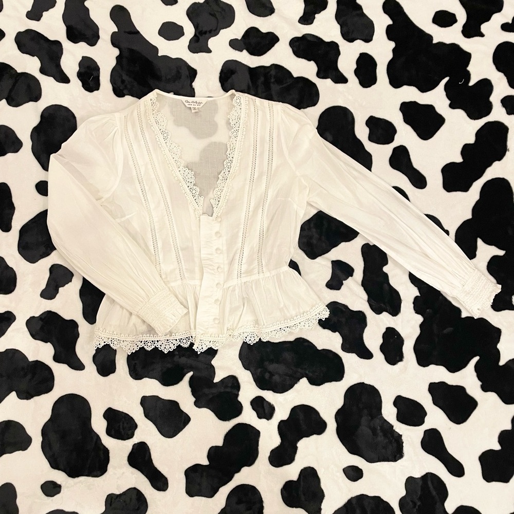 Miss Selfridge: White Blouse